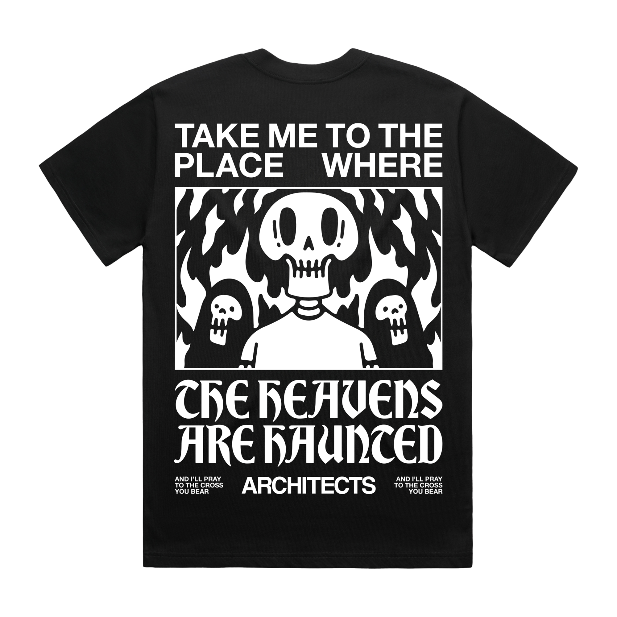 Broken Mirror Heavens Black T-Shirt – Architects