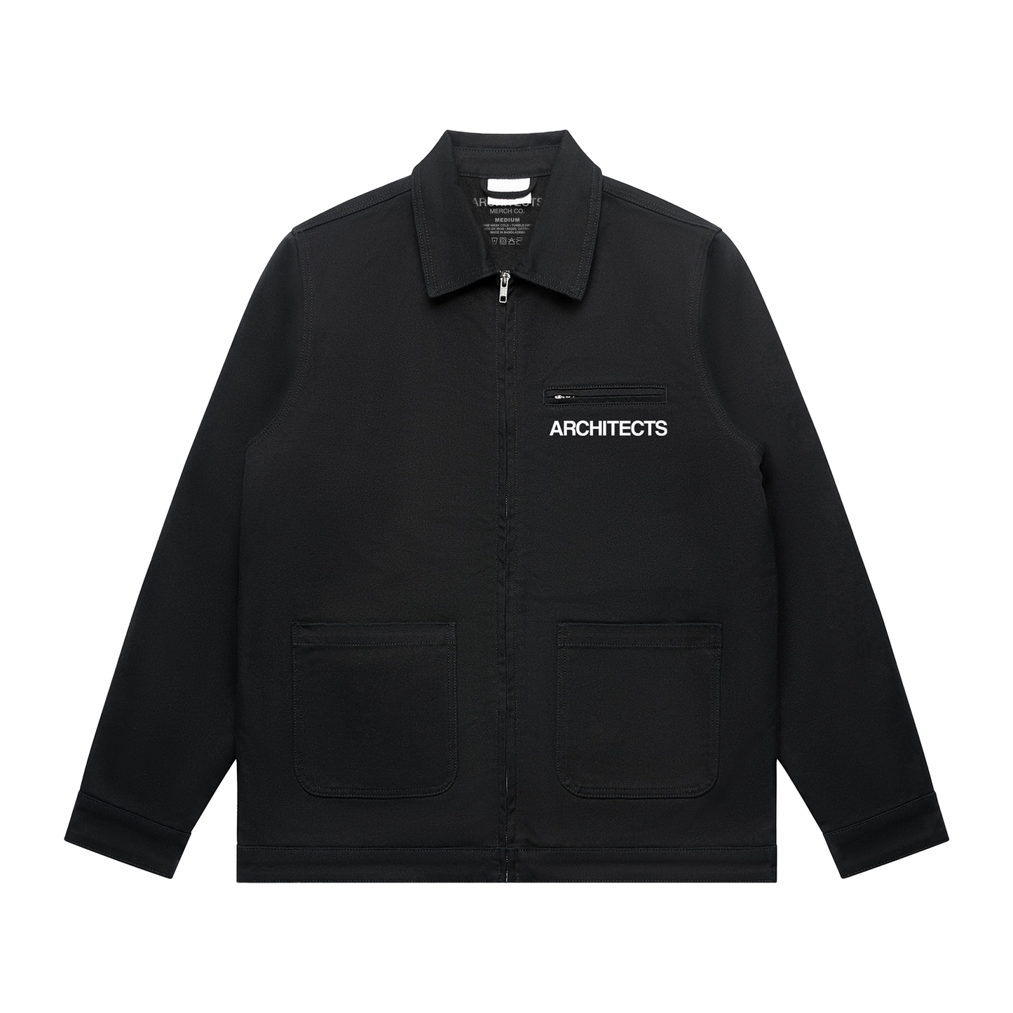 The Sky The Earth Text Black Jacket