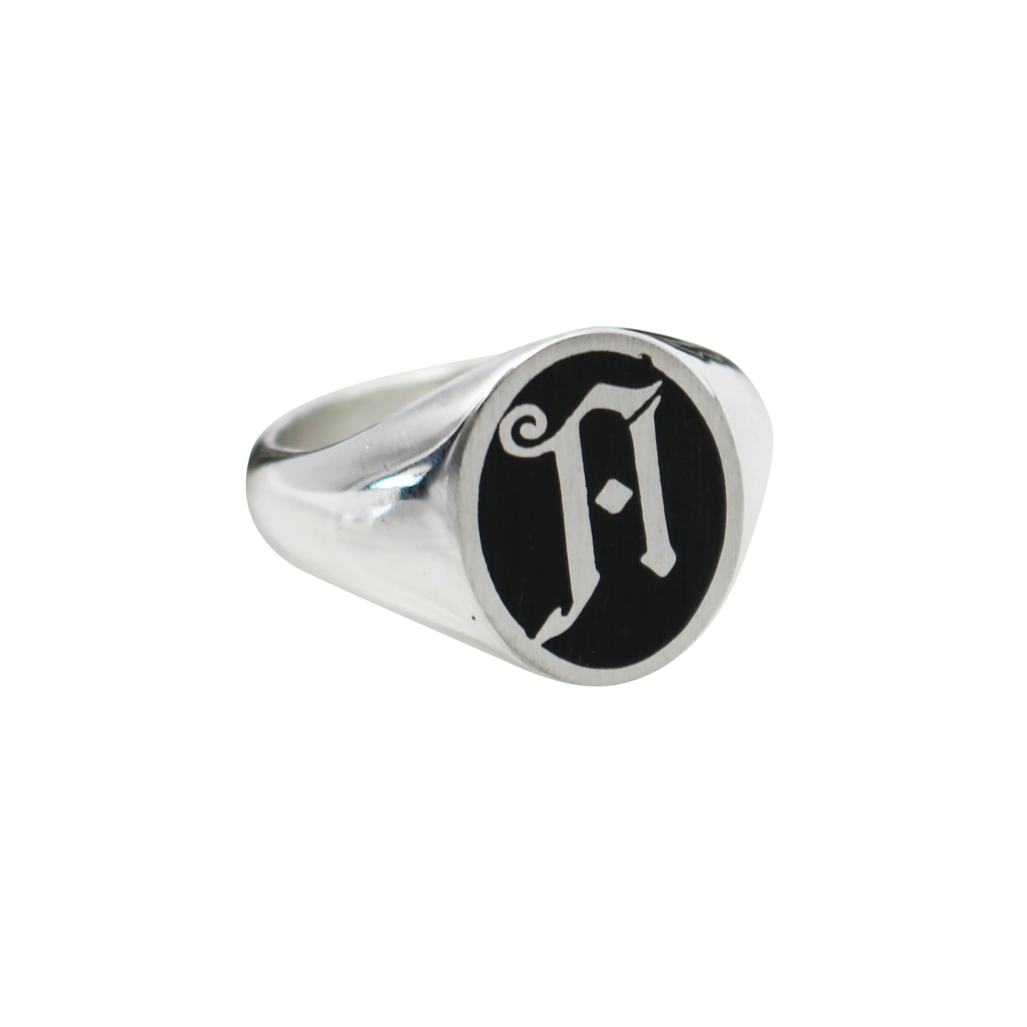 Sterling silver ring with Architects 'A'