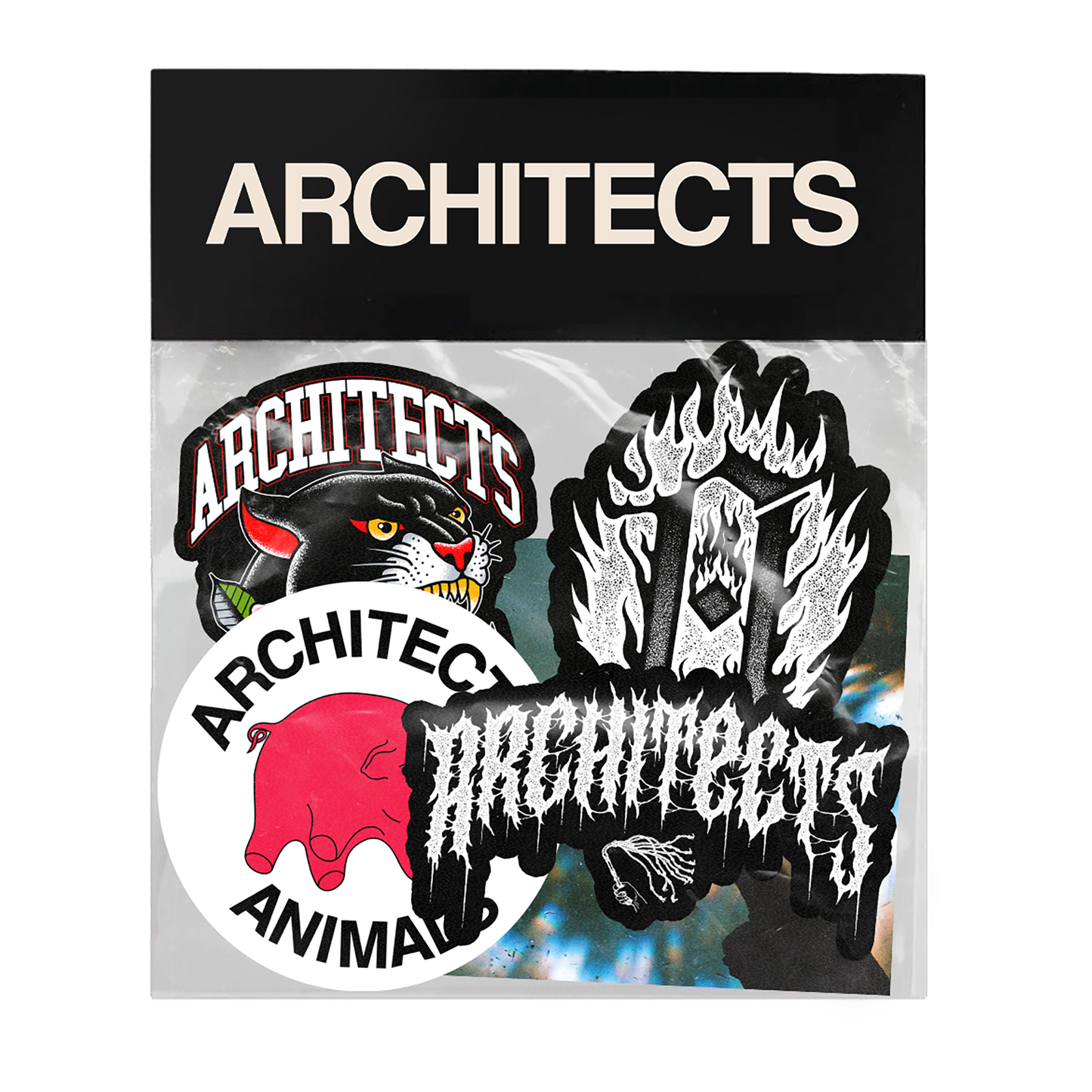 Architects sticker set - pack of five