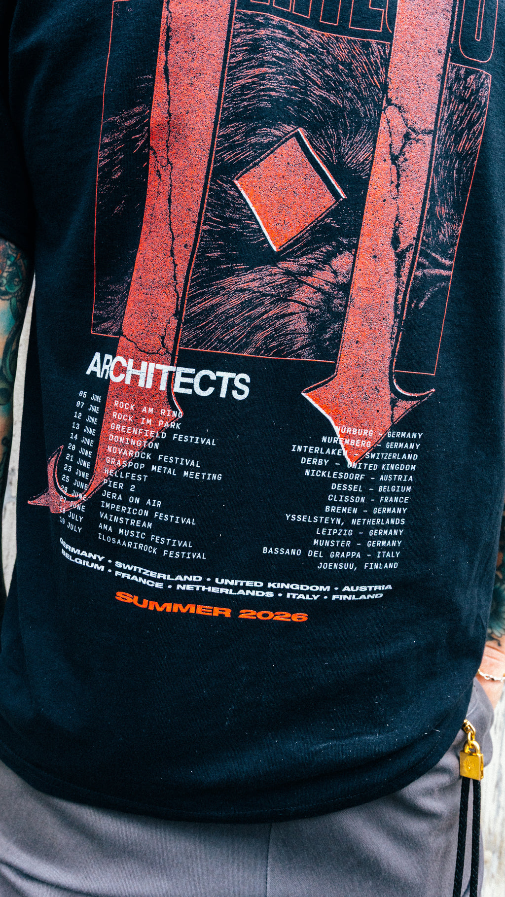 Pack Leader | Summer 2026 UK/EU Tour T-Shirt