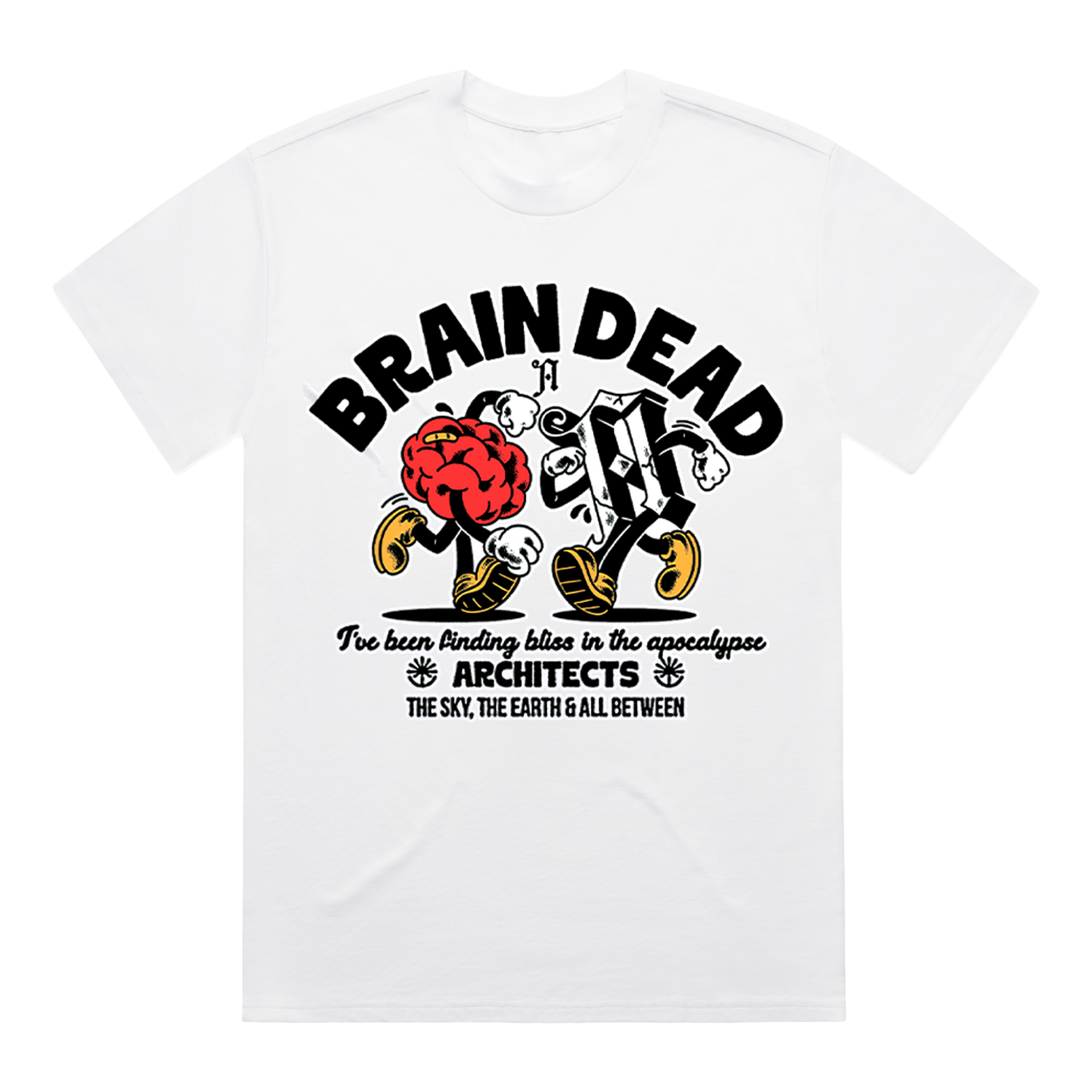 Brain Dead | White T-Shirt – Architects