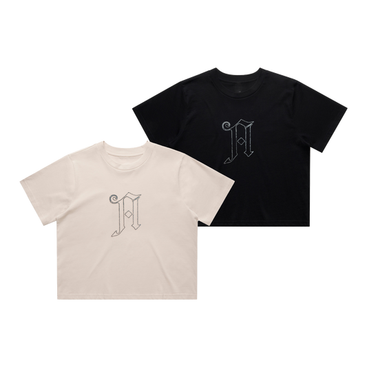 Diamonte Crop T-Shirt