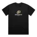 Black short-sleeve T-Shirt featuring a skull print and white Architects text across the chest