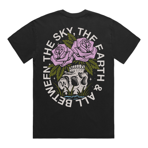 Head full of Flowers Black T-Shirt – Architects