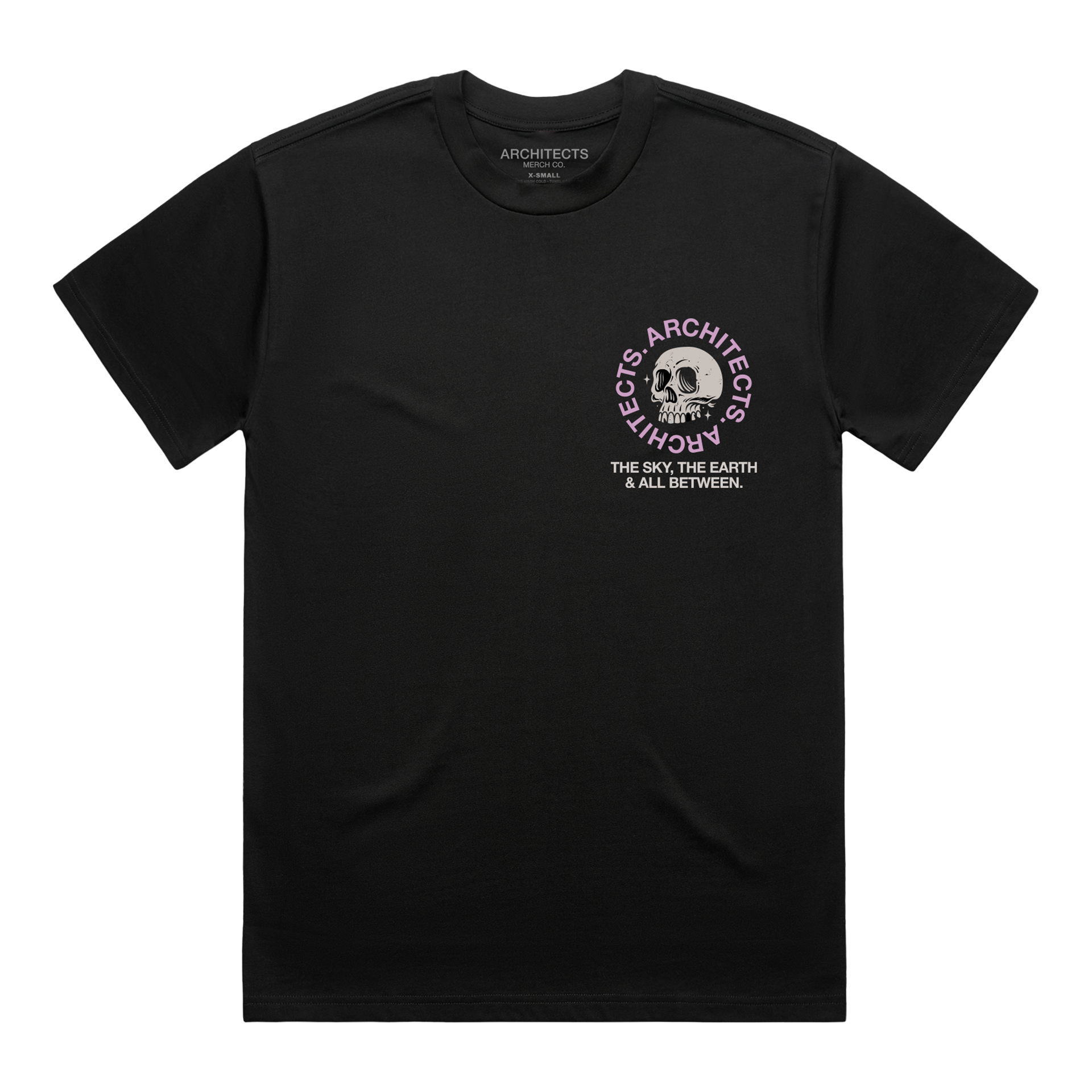 ACT---Roses-Skull-Black-T-