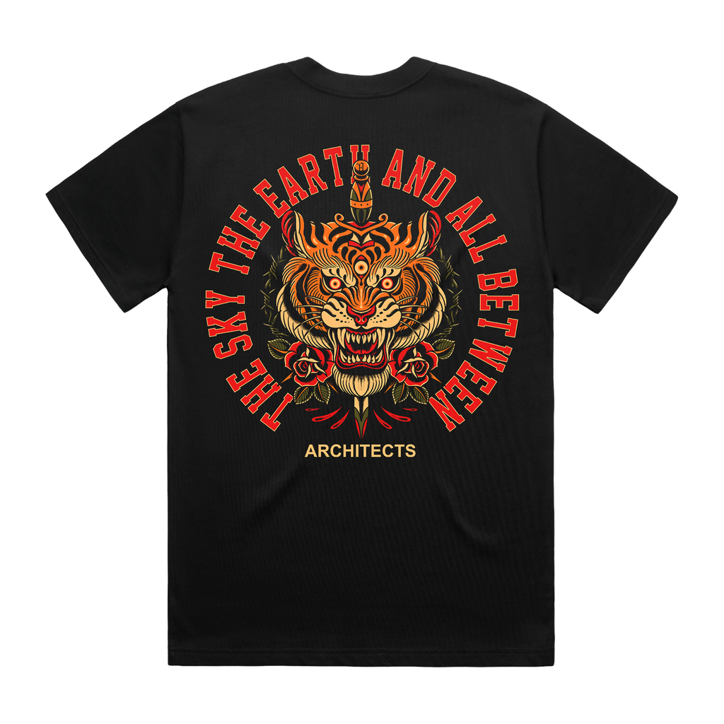 Tiger Knife | Black T-Shirt