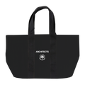 Black tote bag with a small 'ARCHITECTS' logo across the middle