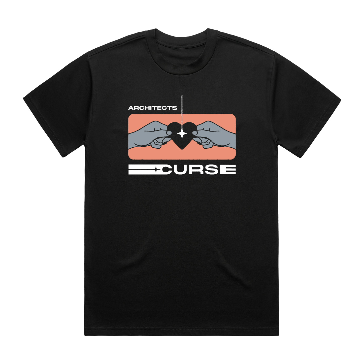 Curse Heart Black T-Shirt