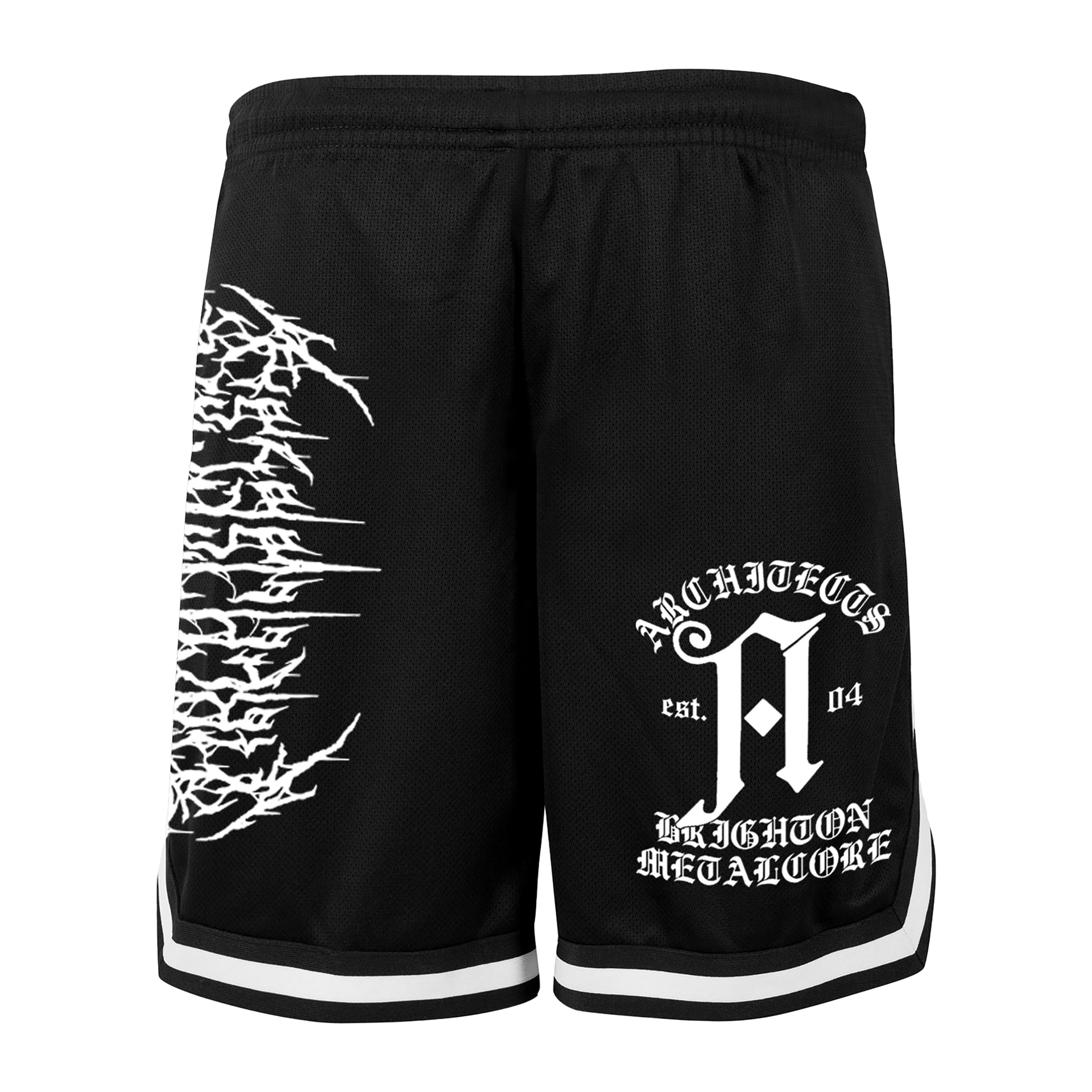 【LA MER MA MAISON】NEON LOGO SHORTS Neon Paint Splatter Mesh Shorts - Walmart.com