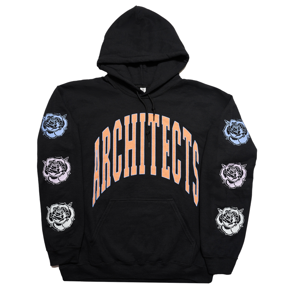 Rose Black Pullover Hoodie – Architects