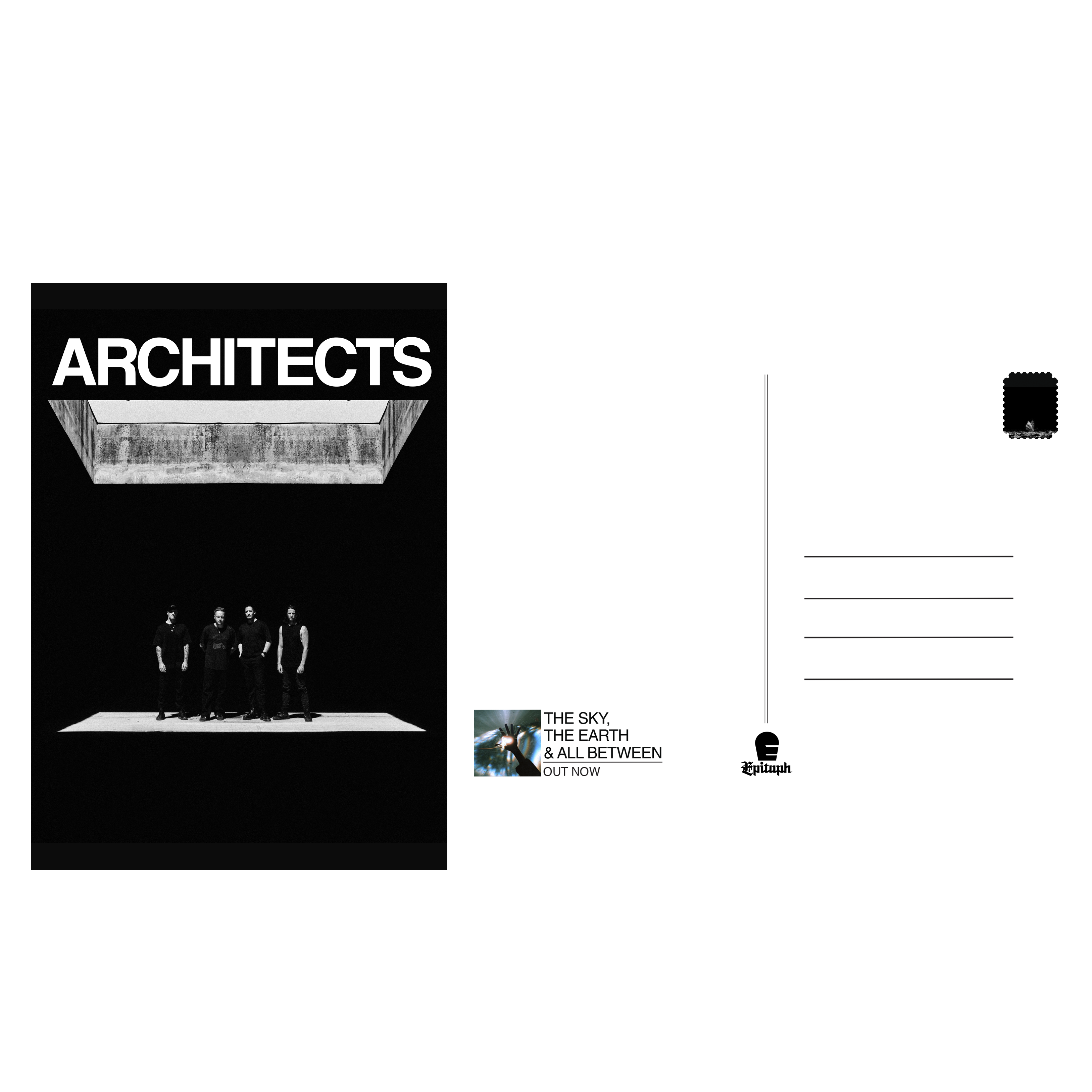 The Sky, The Earth & All Between (All Between Edition) | Postcard with NFC Chip