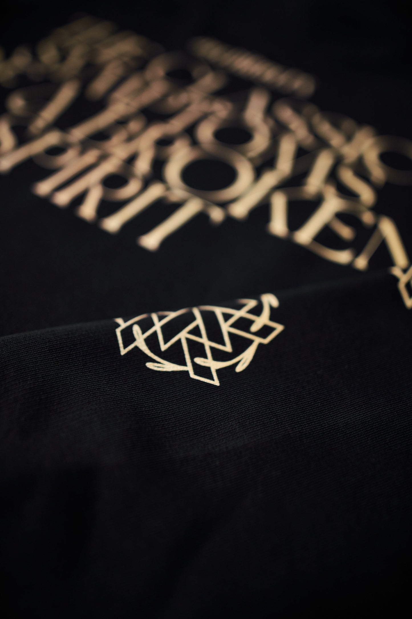 "Symbol" Hoodie Black