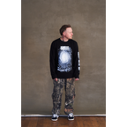 Architects long-sleeve unisex regular fit T-Shirt with Architects Blackhole print across the front and Architects text print along the sleeve