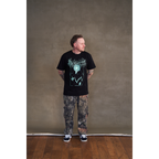 Black short-sleeve unisex regular fit T-shirt with Architects occult glow-in-the-dark print across the front.