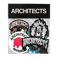 Architects sticker set - pack of five
