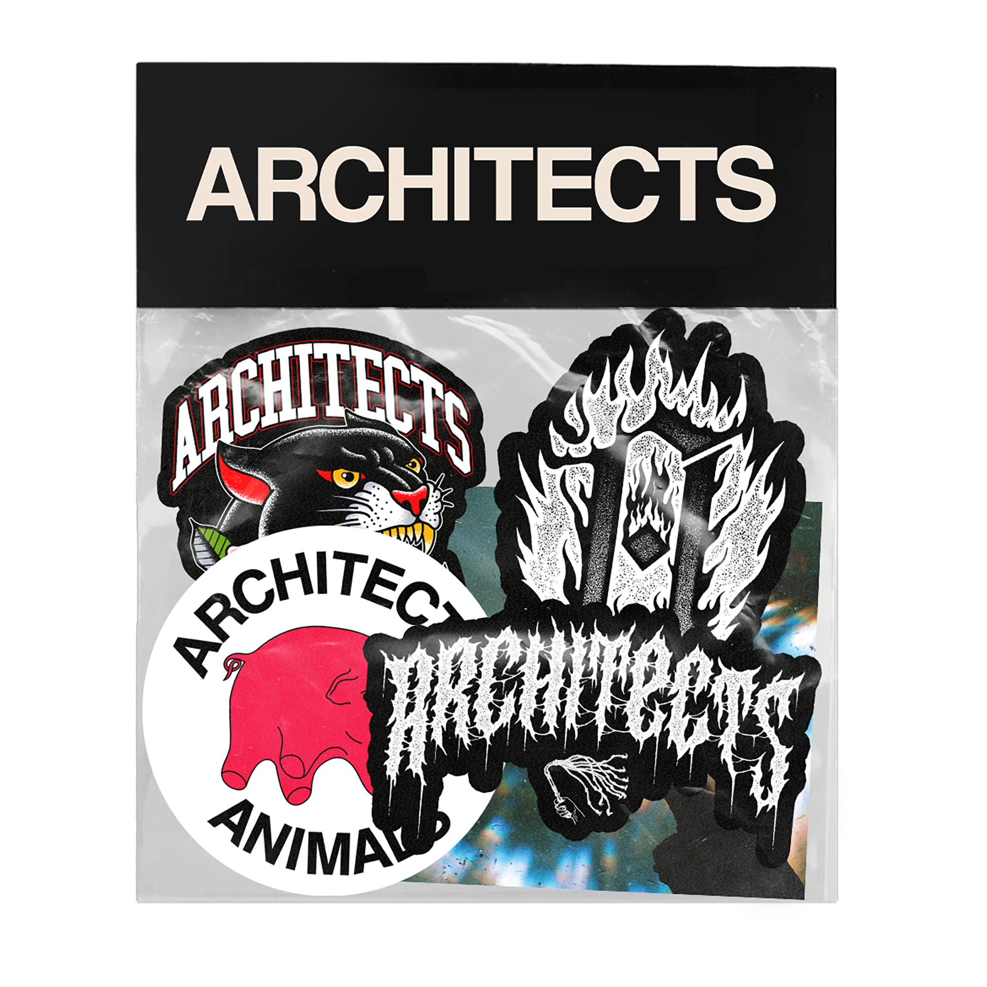 Architects sticker set - pack of five